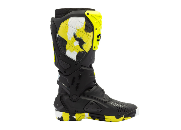 Cizme Moto MX/Enduro Crossair X Racr002 Black/Yellow Flo, 3