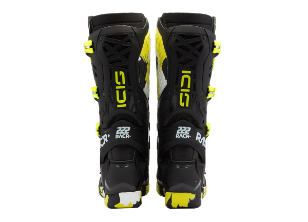 Cizme Moto MX/Enduro Crossair X Racr002 Black/Yellow Flo, 9