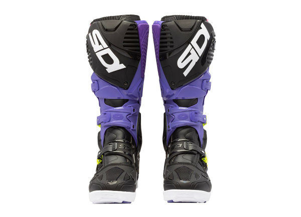 Cizme Moto MX/Enduro Crossfire 3 Srs Violet/Black/Fluo Yellow, 5