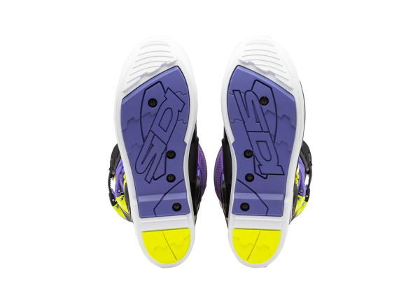 Cizme Moto MX/Enduro Crossfire 3 Srs Violet/Black/Fluo Yellow, 3