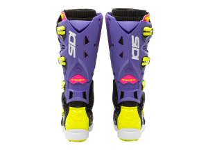 Cizme Moto MX/Enduro Crossfire 3 Srs Violet/Black/Fluo Yellow, 5