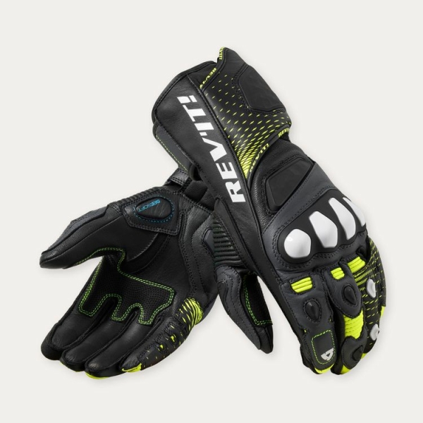 REVIT Control Black-Neon Yellow XL, 3