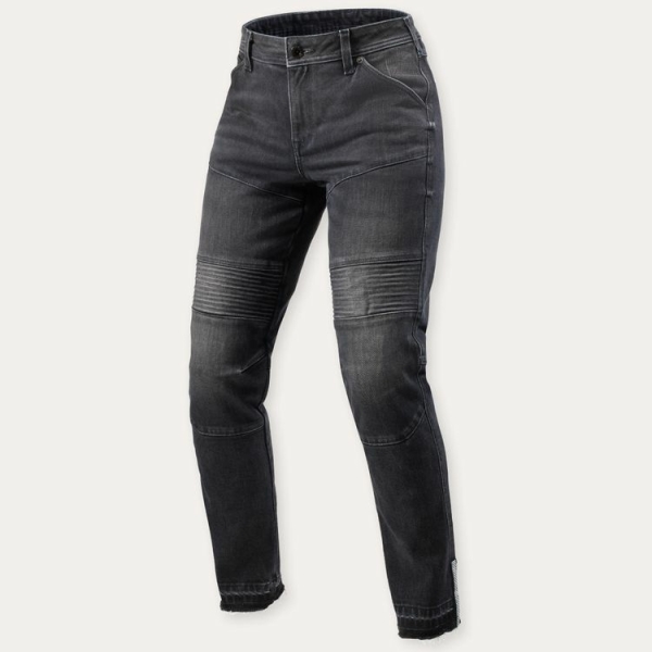REVIT Moto 2 Slim Ladies Dark Black Stone 30 L30, 3