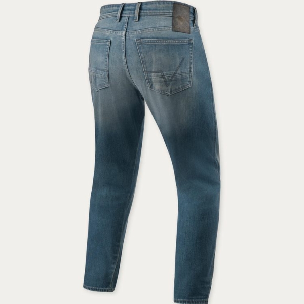 REVIT Keegan Tapered Medium Blue Vintage 38 L34, 2