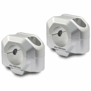 Inaltator Ghidon 28mm H 20 mm, Argintiu -Sw-Motech