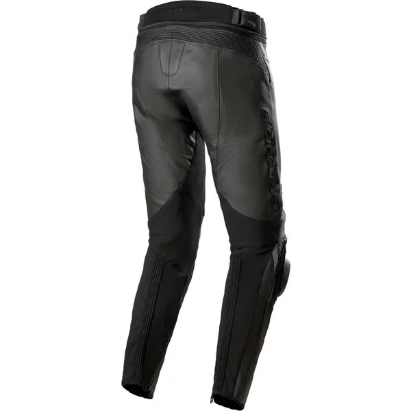 Pantaloni de piele sport/touring Alpinestars MISSILE V3 46 Negru/Negru, 2