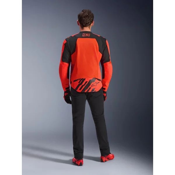 Geaca textil de vara ALPINESTARS MM93 T-SPS AIR V2 3XL Rosu fluo/Negru, 6