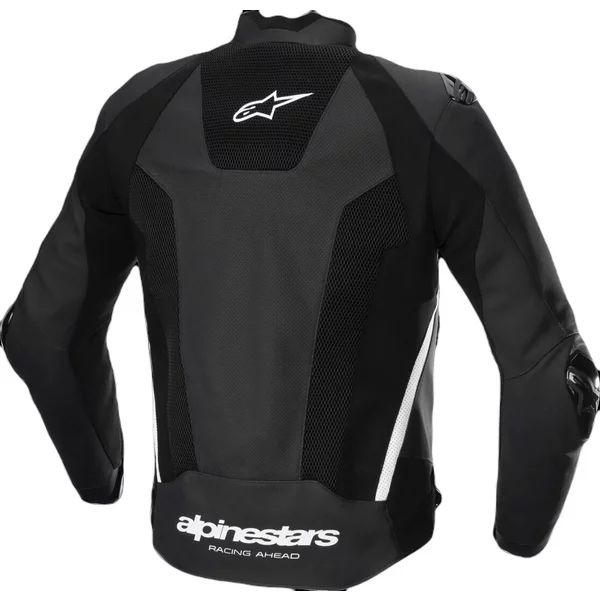 Geaca de piele sport ALPINESTARS MISSILE V3 AIRFLOW Negru/Alb 46, 31