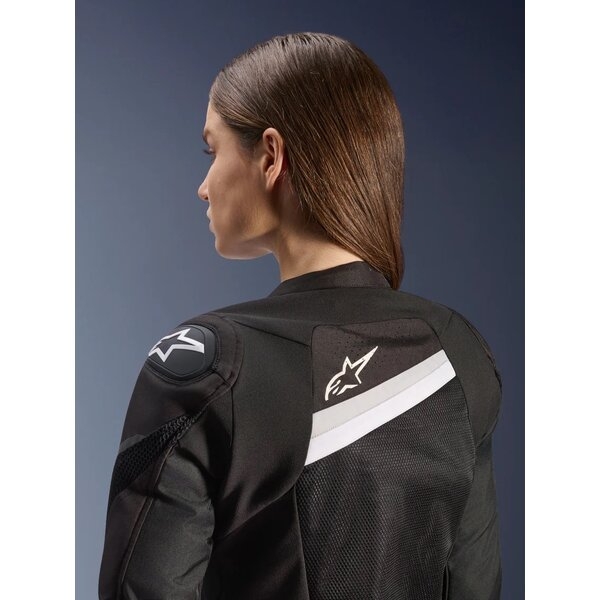 Geaca textil de vara dama ALPINESTARS STELLA T-GP PLUS R V4 AIRFLOW S Negru/Alb, 3