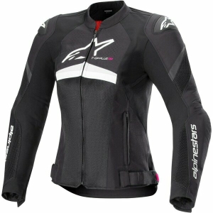 Geaca textil de vara dama ALPINESTARS STELLA T-GP PLUS R V4 AIRFLOW S Negru/Alb