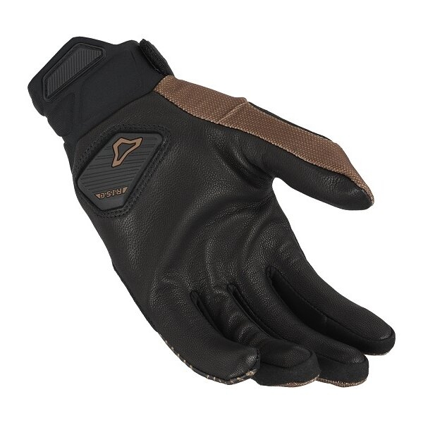 Manusi de piele MACNA OBTAIN LEATHER S Negru/Gri/Alb, 17