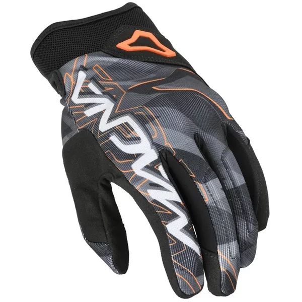 Manusi de vara MACNA DECODE Negru/Rosu/Alb 3XL, 2