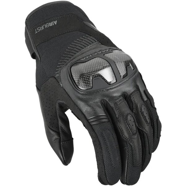 Manusi de piele vara MACNA TREKON XL Verde/Negru, 4