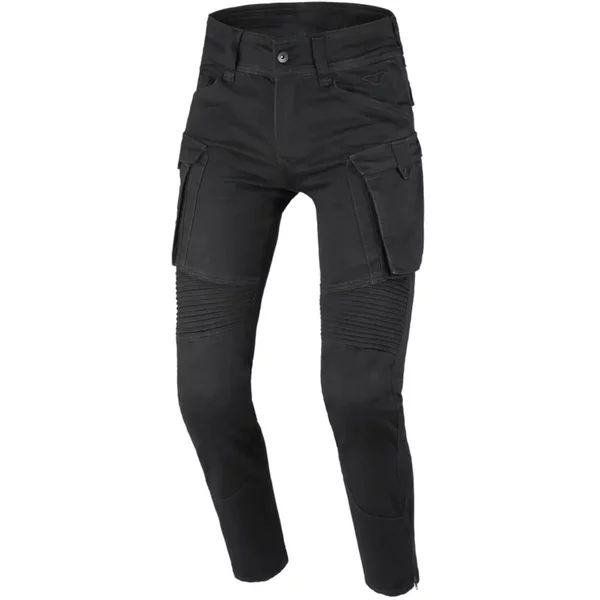 Blugi moto cargo MACNA DURHAM Negru 40, 5