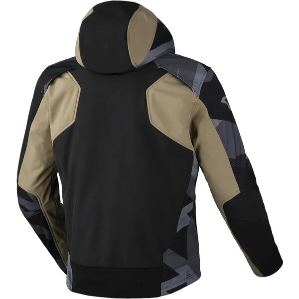 Geaca softshell de vara MACNA ATRACOR DESIGN L Negru/Galben fluo, 5