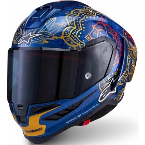 Casca integrala sport ALPINESTARS SUPERTECH R10 MARTINATOR THAI HELMET XS Albastru/Negru/Rosu, 9