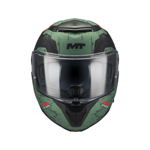 Casca modulabila MT Atom 2 SV Highlands C6 verde mat (ochelari soare integrati) Pinlock Ready - tip viziera: MT-V-35 - XL (61/62cm), 5