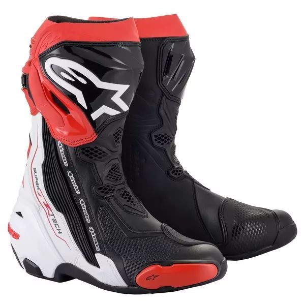 Cizme moto race ALPINESTARS SUPERTECH R 46 Galben fluo/Negru, 25
