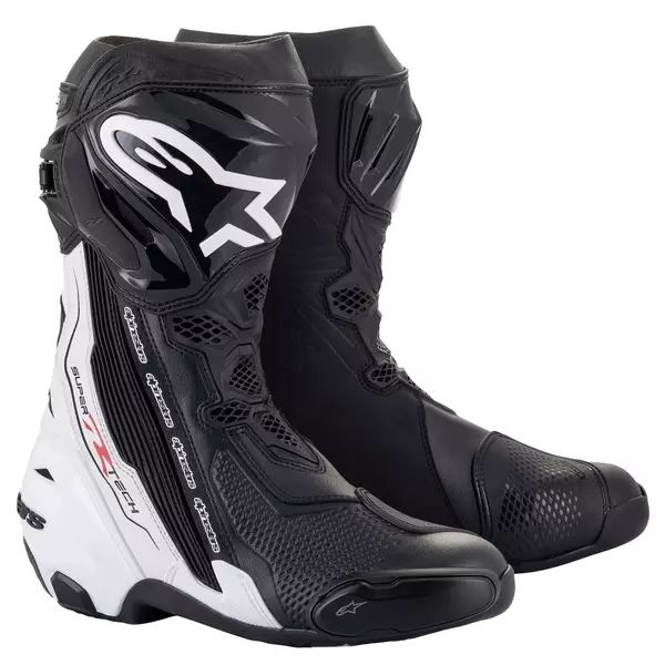 Cizme moto race ALPINESTARS SUPERTECH R 46 Galben fluo/Negru, 35
