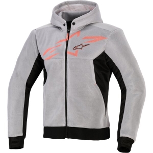 Hanorac de protectie ALPINESTARS CHROME SUPERAIRFLOW XS Negru/Gri/Rosu, 3