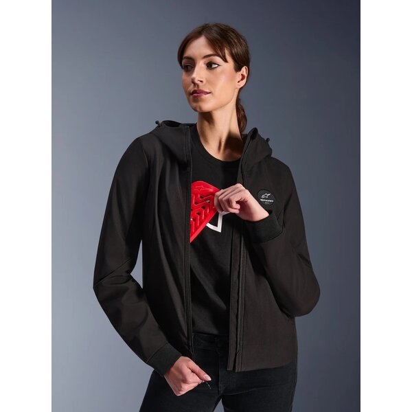 Hanorac de protectie dama ALPINESTARS STELLA RADIUM TECH M GRI/NEGRU, 12