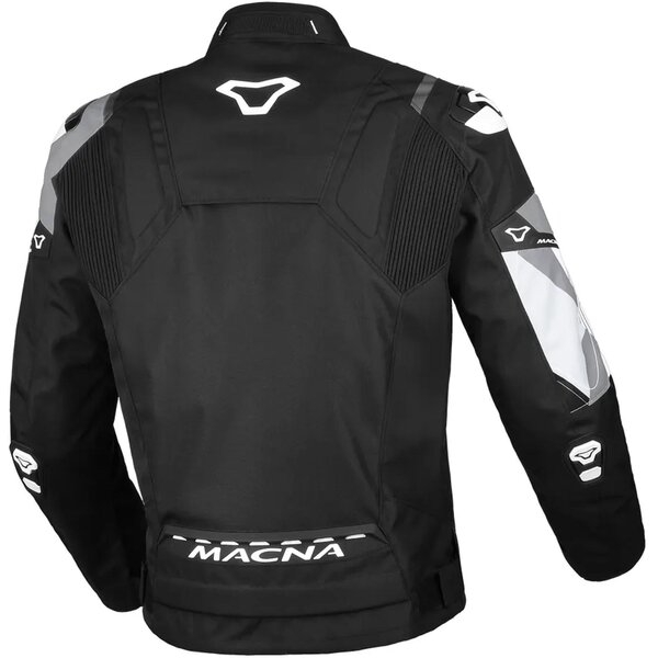 Geaca textil impermeabila MACNA ADMYRE L Negru/Rosu, 7