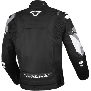 Geaca textil impermeabila MACNA ADMYRE L Negru/Rosu, 8