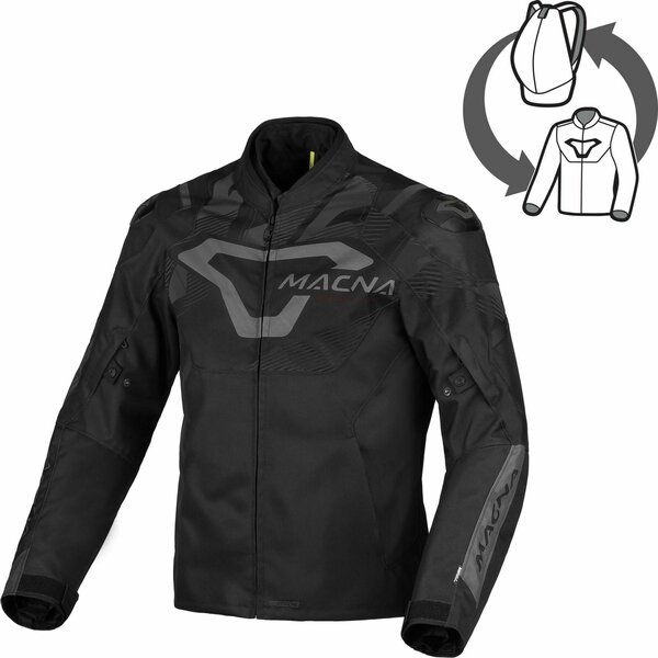 Geaca textil impermeabila MACNA ADMYRE Negru/Alb XXL, 6