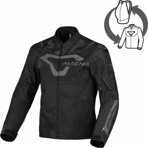 Geaca textil impermeabila MACNA ADMYRE Negru/Alb XXL, 6