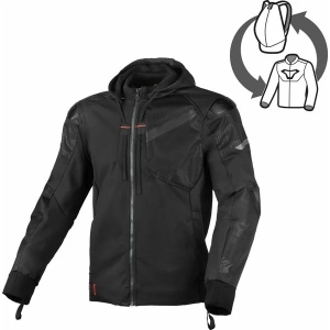 Geaca de vara textil MACNA DISTEC M Negru, 17