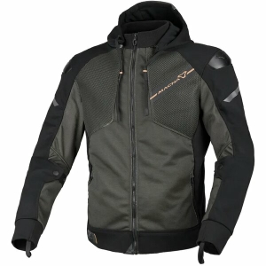 Geaca textil de vara MACNA BRERO Negru XS