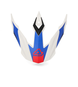 ACERBIS UPPER VISORS FLIP FS-606 HELMETS WHITE/BLUE/RED