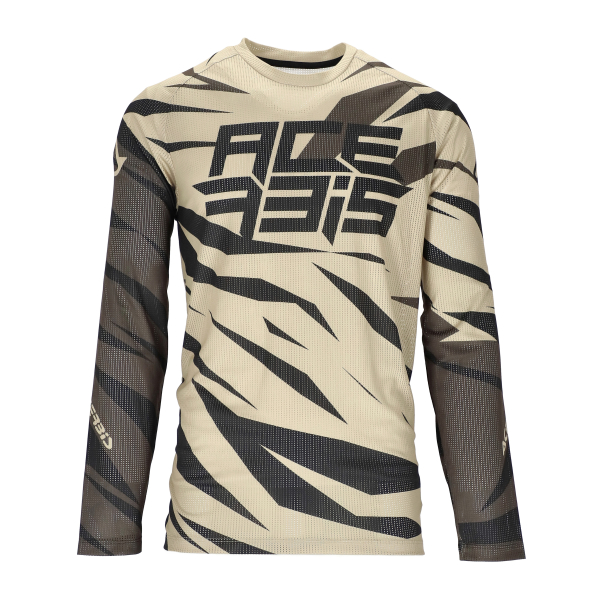 ACERBIS JERSEY MX J-WINDY FOUR VENTED BEIGE/BLACK S, 4