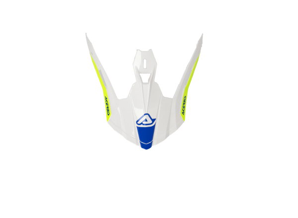 ACERBIS VISOR STEEL CARBON 22-06 WHITE/BLACK