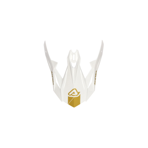ACERBIS VISOR X-TRACK 22-06 WHITE/GOLD