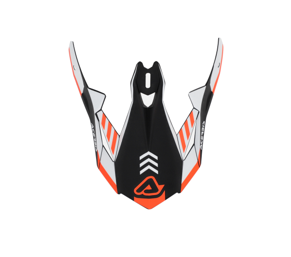 ACERBIS VISOR X-TRACK 22-06 NERO/ARANCIO FLUO