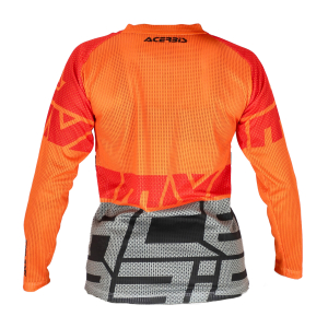 ACERBIS JERSEY MX J-WINDY FOUR KID VENTED ORANGE/WHITE L
