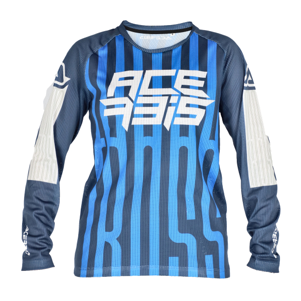 ACERBIS JERSEY MX J-WINDY FIVE KID VENTED BLUE/WHITE XS