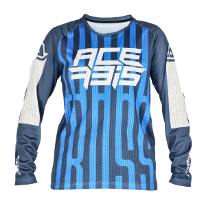 ACERBIS JERSEY MX J-WINDY FIVE KID VENTED BLUE/WHITE XS