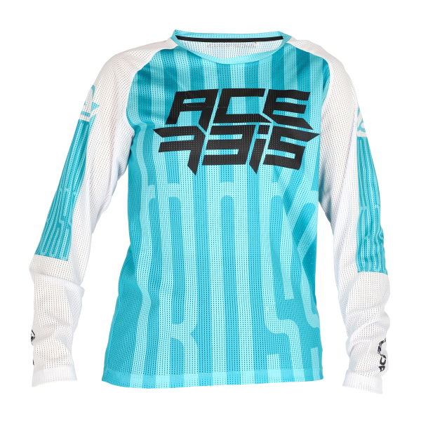 ACERBIS JERSEY MX J-WINDY FIVE KID VENTED GREEN/WHITE S, 3