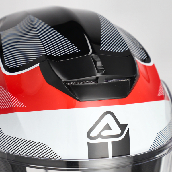 ACERBIS SEREL 22-06 HELMET WHITE/RED S, 2