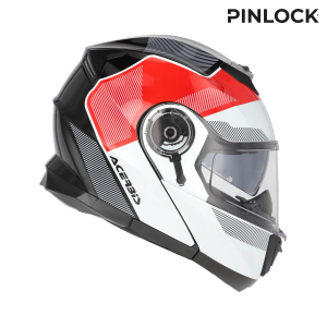 ACERBIS SEREL 22-06 HELMET WHITE/RED S, 5