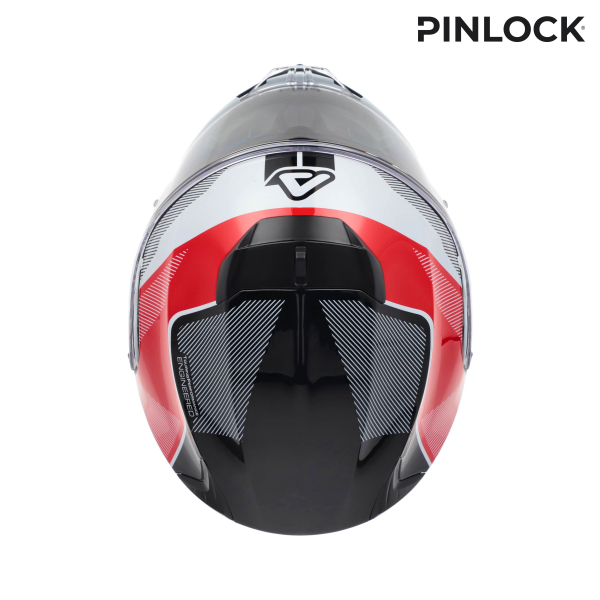 ACERBIS SEREL 22-06 HELMET WHITE/RED L, 9