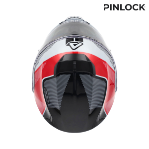 ACERBIS SEREL 22-06 HELMET WHITE/RED L, 9