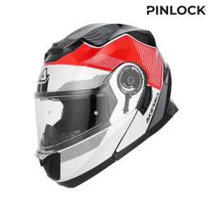 ACERBIS SEREL 22-06 HELMET WHITE/RED L, 10