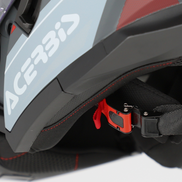 ACERBIS SEREL 22-06 HELMET GREY/RED XL, 4