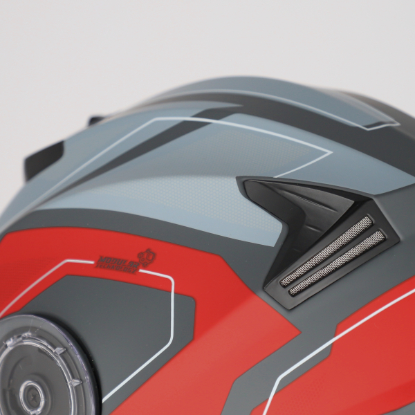 ACERBIS SEREL 22-06 HELMET GREY/RED XL, 6
