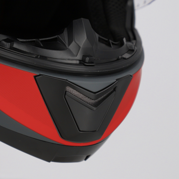 ACERBIS SEREL 22-06 HELMET GREY/RED XL, 13