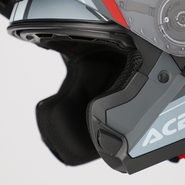 ACERBIS SEREL 22-06 HELMET GREY/RED XL, 16