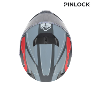 ACERBIS SEREL 22-06 HELMET GREY/RED XL, 5